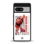travis scott utopia back phone cover | glass case for Google Pixel 8