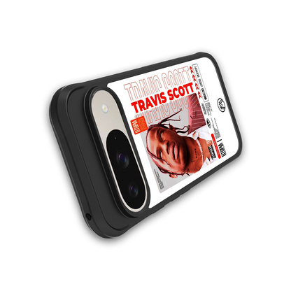 travis scott utopia back phone cover | glass case for google pixel 9