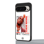 travis scott utopia back phone cover | glass case for google pixel 9 pro