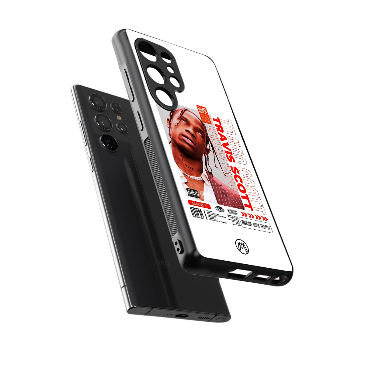 travis scott utopia back phone cover | glass case for samsung galaxy s25 ultra