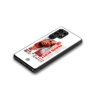 travis scott utopia back phone cover | glass case for samsung galaxy s25 ultra