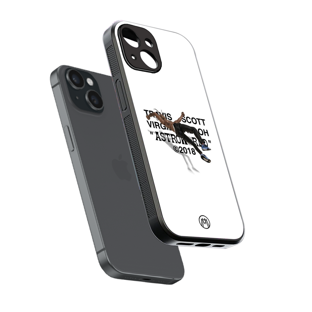 travis scott back phone cover | glass case for iphone 15