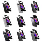 Durable Glass Back Mobile Case for iPhone, Samsung, OnePlus, Google Pixel, Redmi, Vivo, Oppo