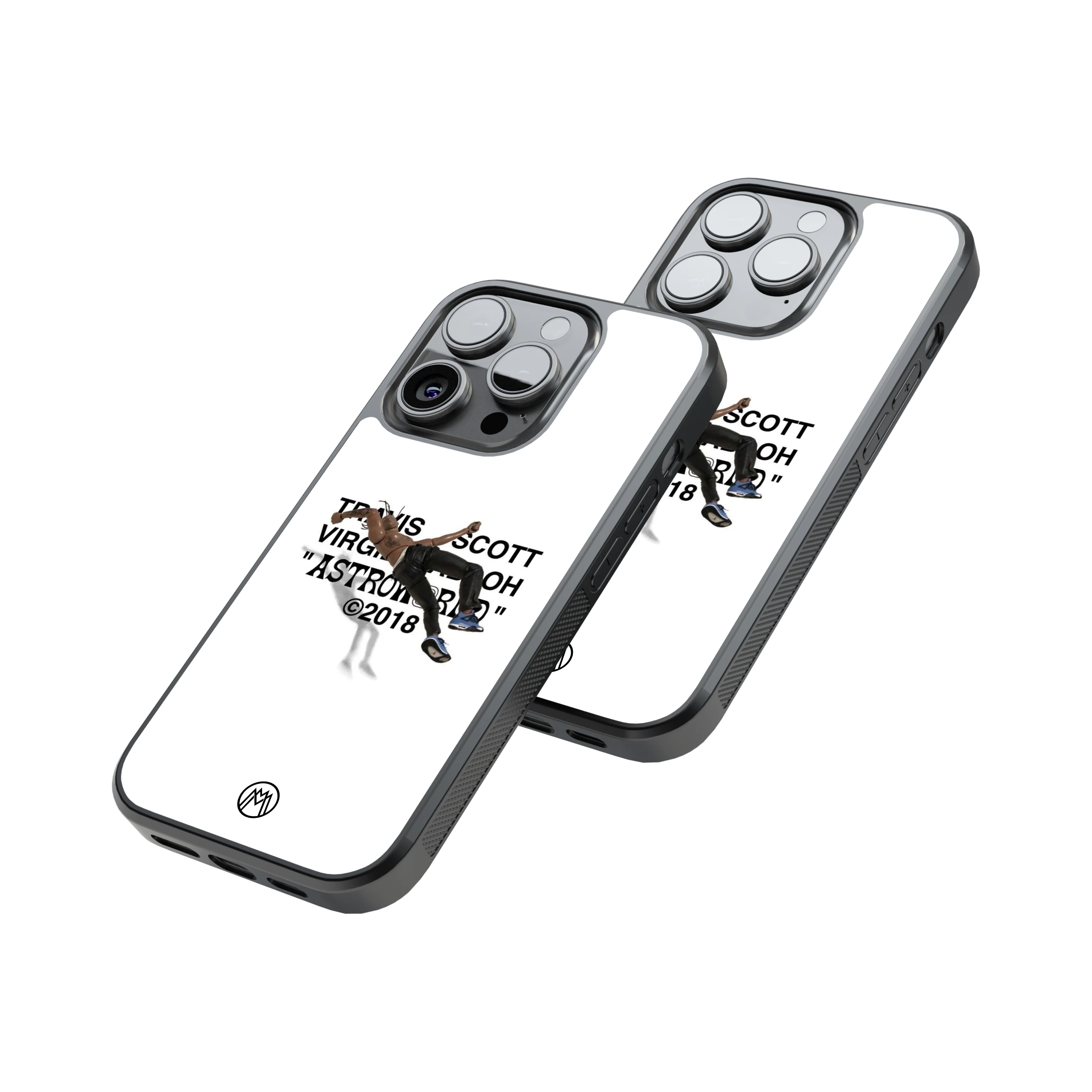 Protective Glass Back Phone Case Compatible with iPhone, Samsung, OnePlus, Pixel & More