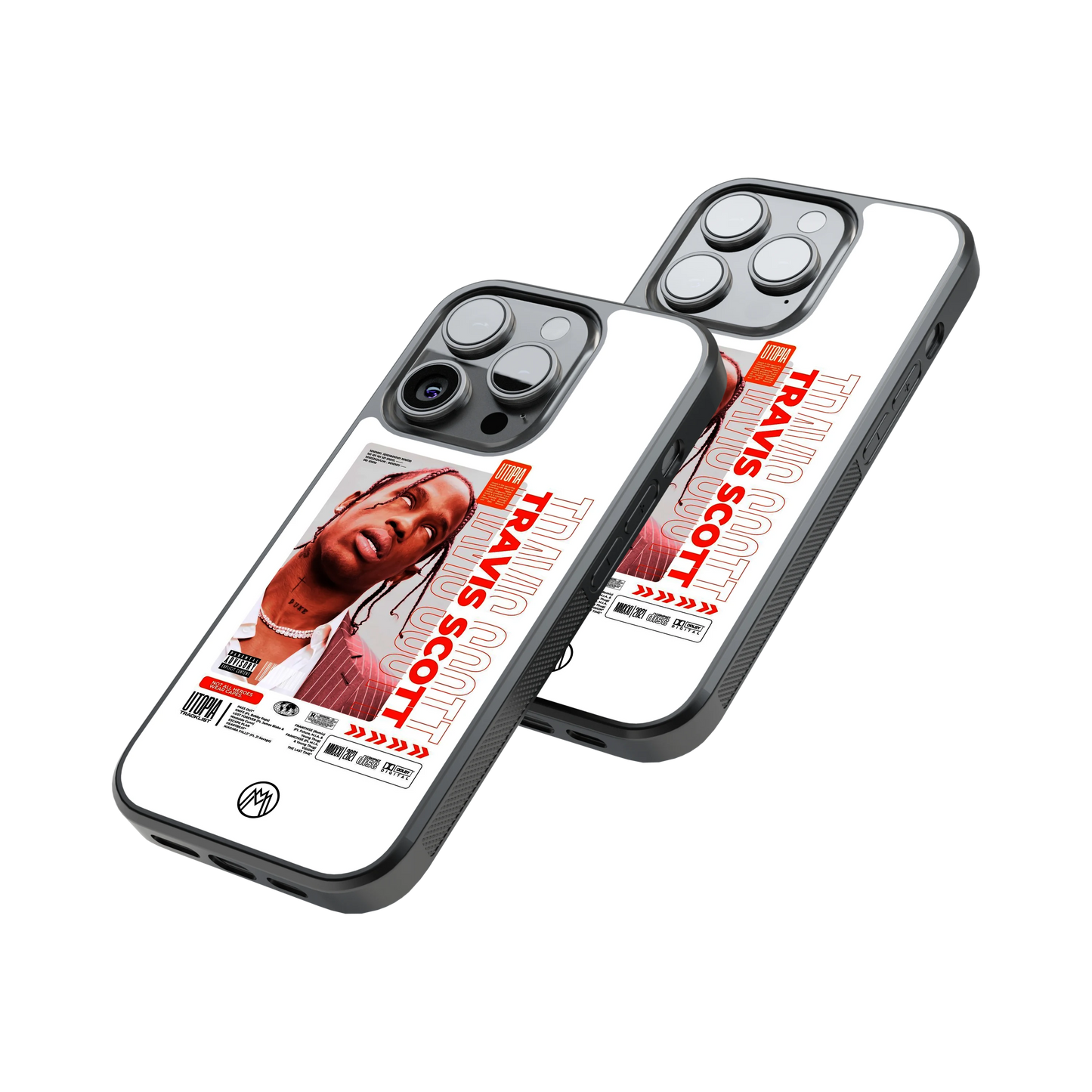 Protective Glass Back Phone Case Compatible with iPhone, Samsung, OnePlus, Pixel & More