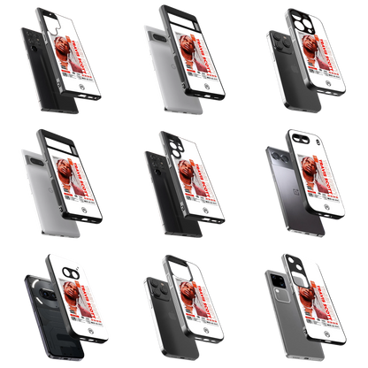 Durable Glass Back Mobile Case for iPhone, Samsung, OnePlus, Google Pixel, Redmi, Vivo, Oppo