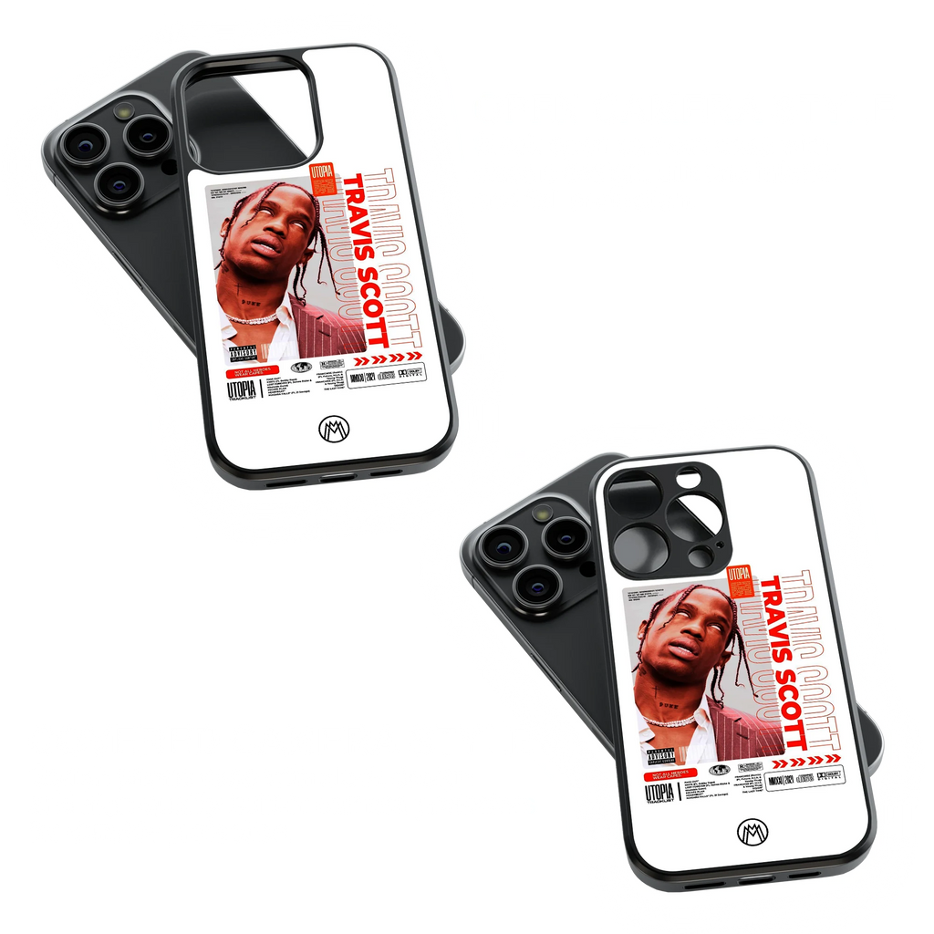 Trendy Glass Back Mobile Case for iPhone, Samsung, Redmi, OnePlus, Google Pixel, Motorola