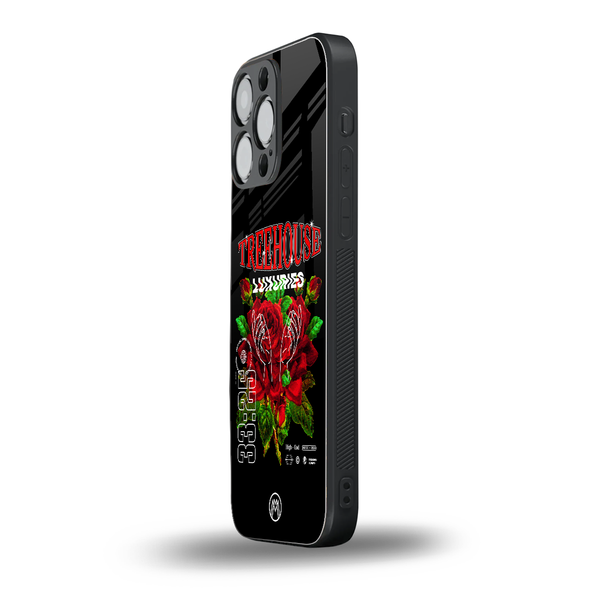 treehouse back phone cover | glass case for iphone 13 pro max