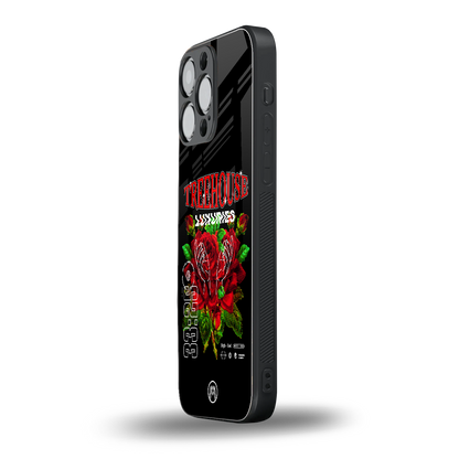 treehouse back phone cover | glass case for iphone 13 pro max
