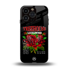 treehouse back phone cover | glass case for iphone 13 pro