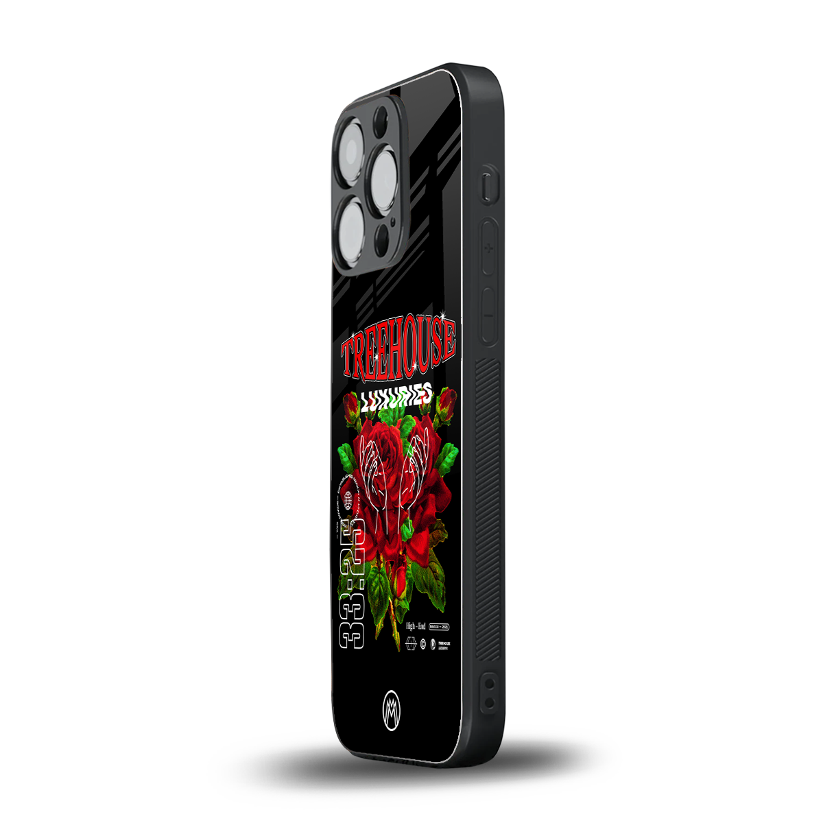 treehouse back phone cover | glass case for iphone 13 pro