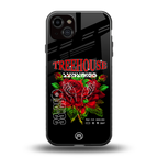 treehouse back phone cover | glass case for iphone 14 plus