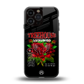 treehouse back phone cover | glass case for iphone 14 pro max