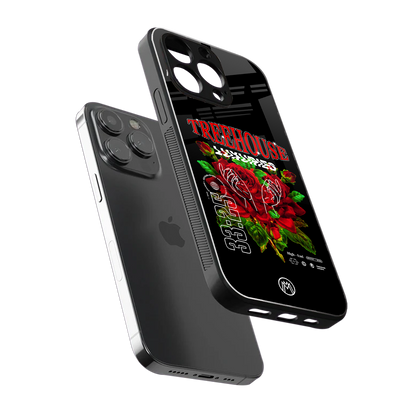 treehouse back phone cover | glass case for iphone 15 pro