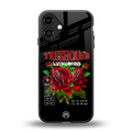 treehouse back phone cover | glass case for iphone 16 plus