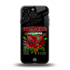 treehouse back phone cover | glass case for iphone 16 pro