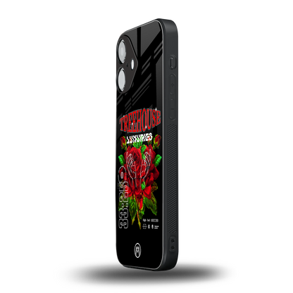 treehouse back phone cover | glass case for iphone 16