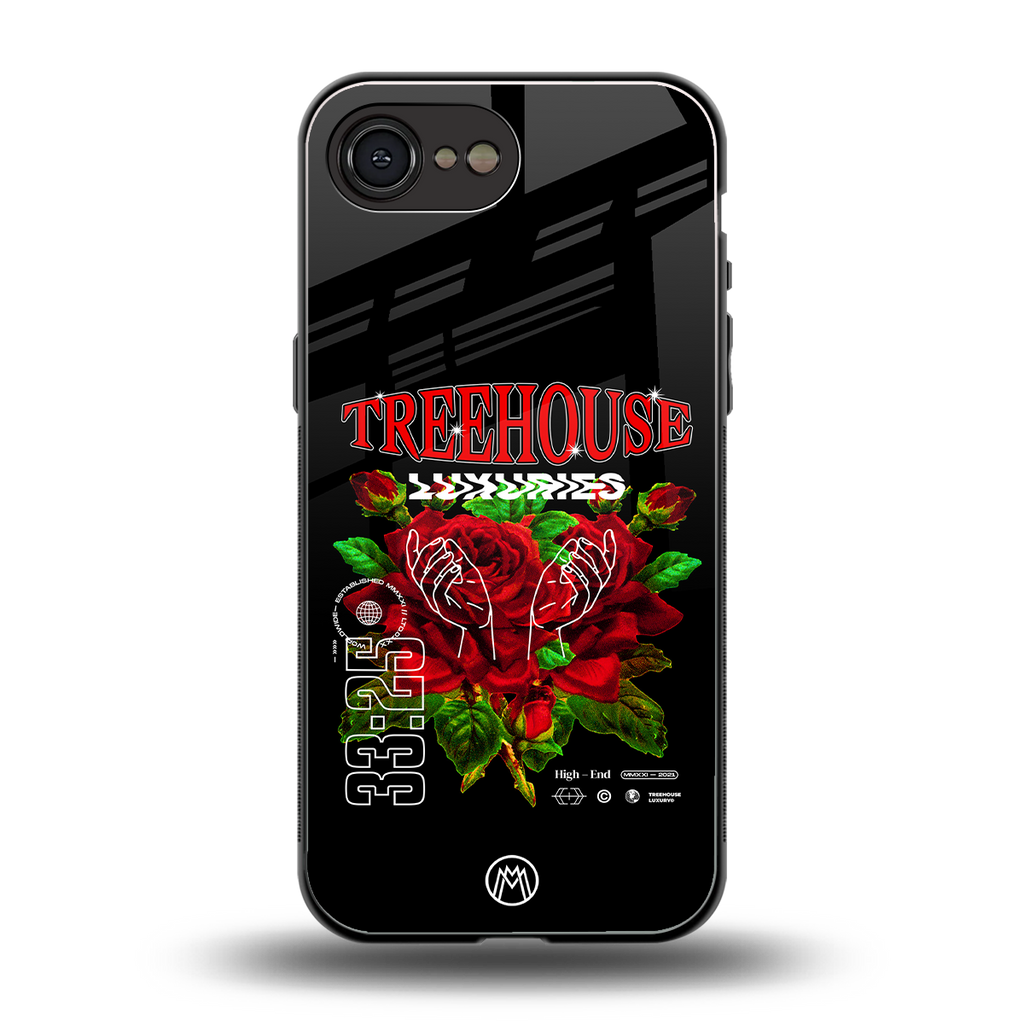 treehouse back phone cover | glass case for iphone 16e