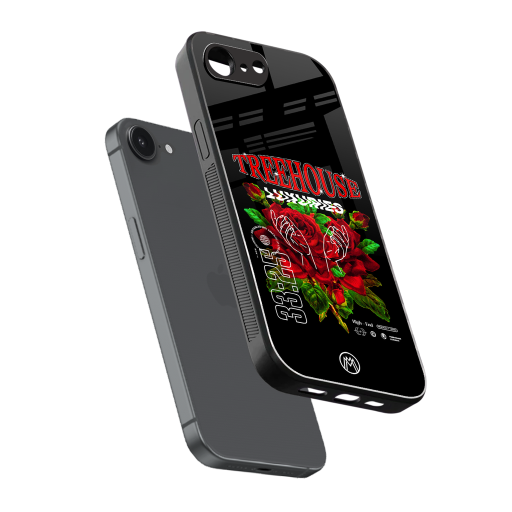 treehouse back phone cover | glass case for iphone 16e