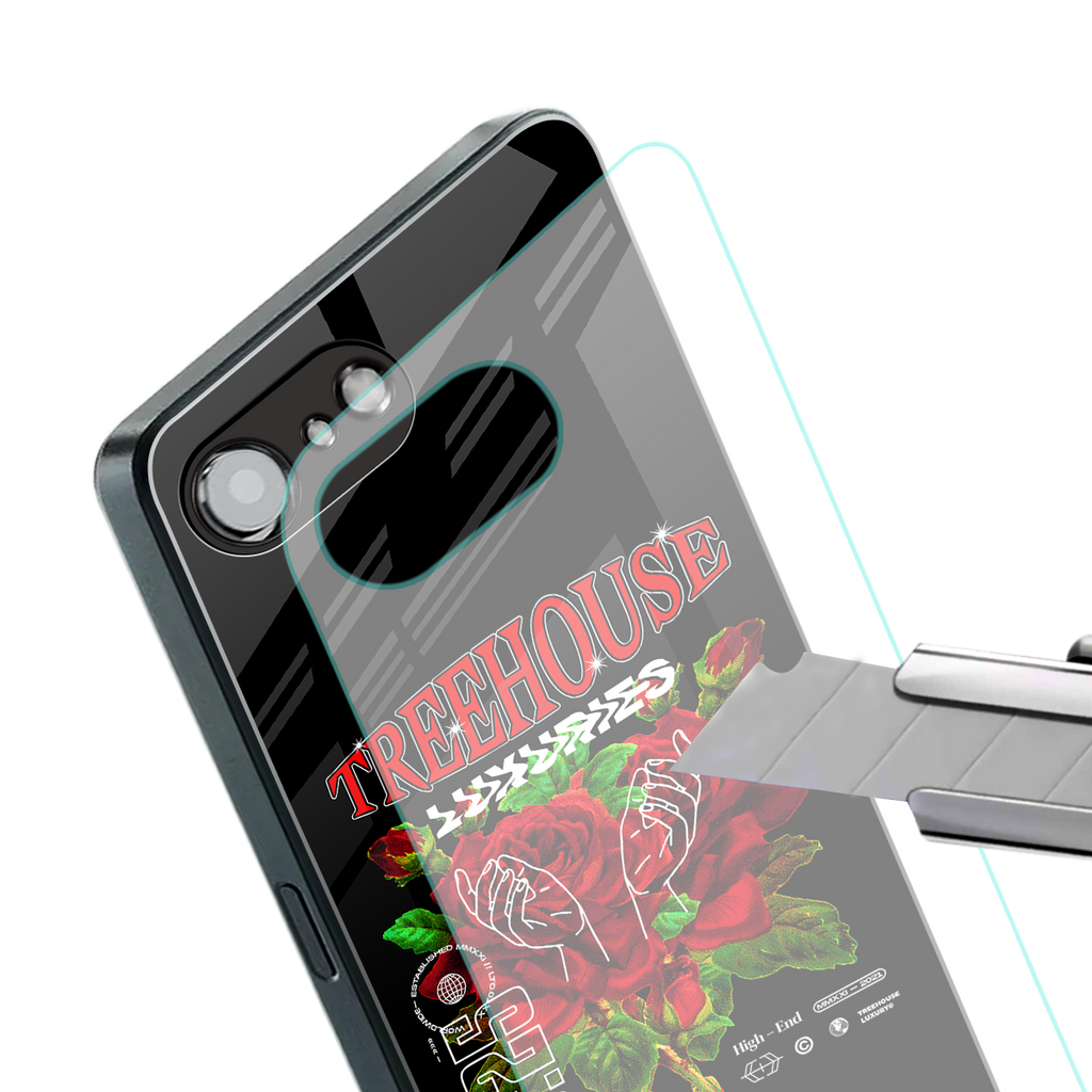 treehouse back phone cover | glass case for iphone 16e