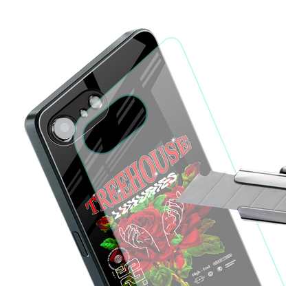 treehouse back phone cover | glass case for iphone 16e