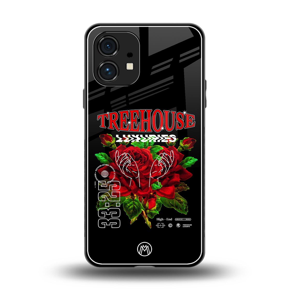 treehouse back phone cover | glass case for nothing phone 1