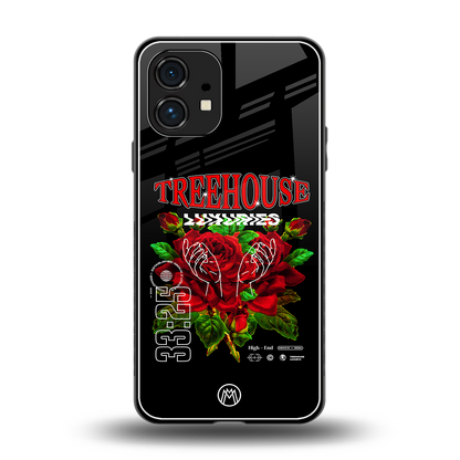 treehouse back phone cover | glass case for nothing phone 1