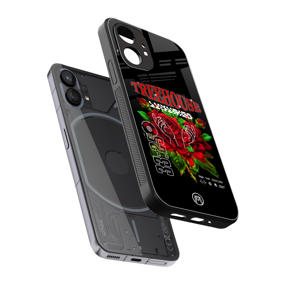 treehouse back phone cover | glass case for nothing phone 1