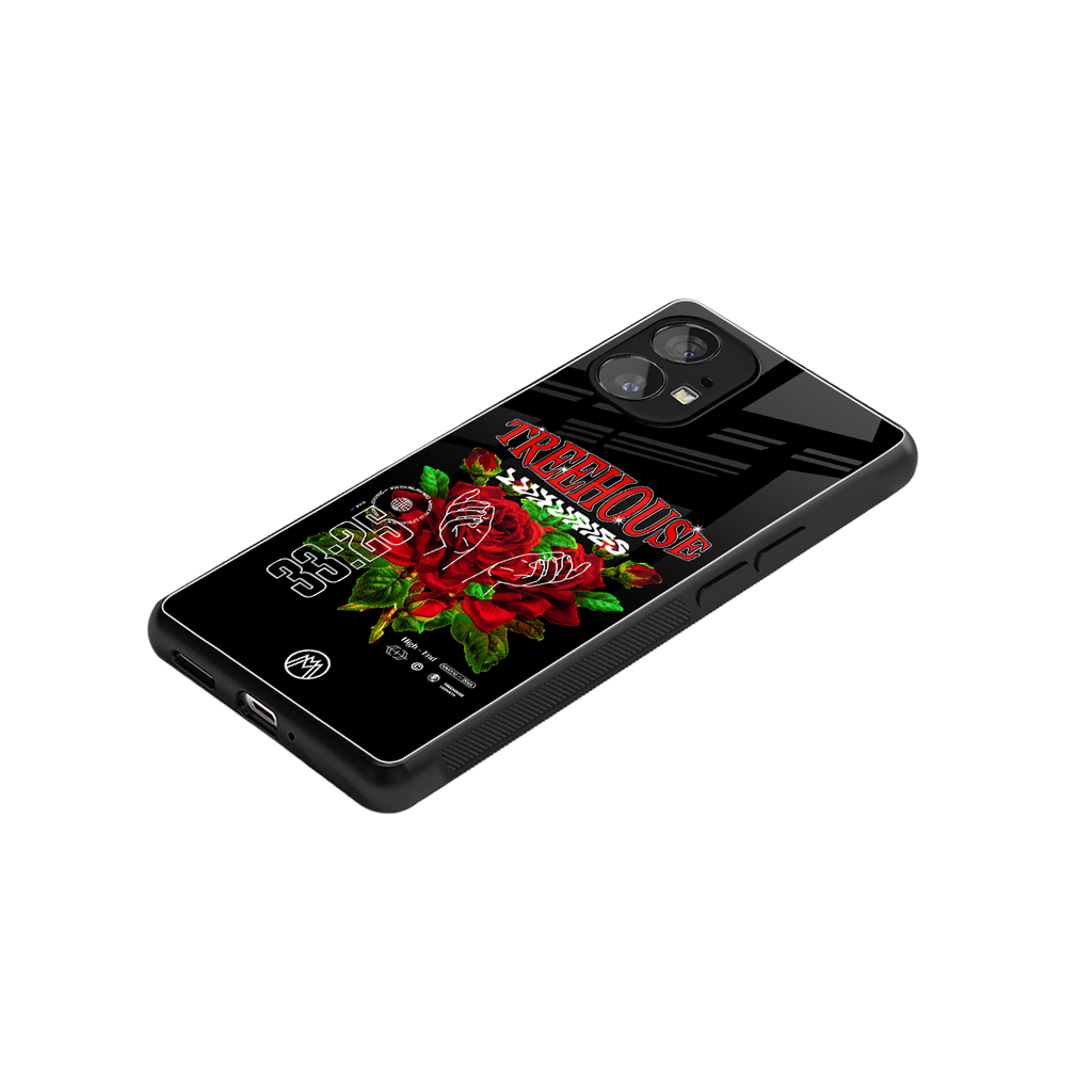 treehouse back phone cover | glass case for nothing phone 1