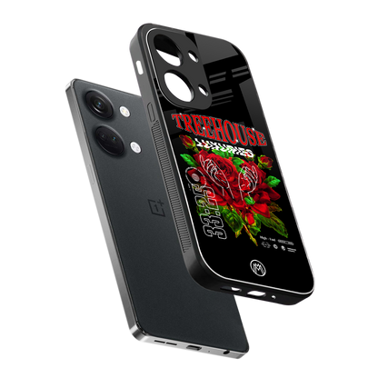 treehouse back phone cover | glass case for oneplus nord 3