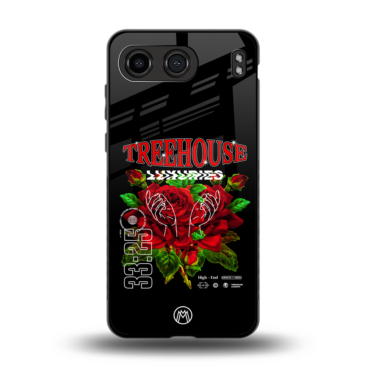 treehouse back phone cover | glass case for oneplus nord 4