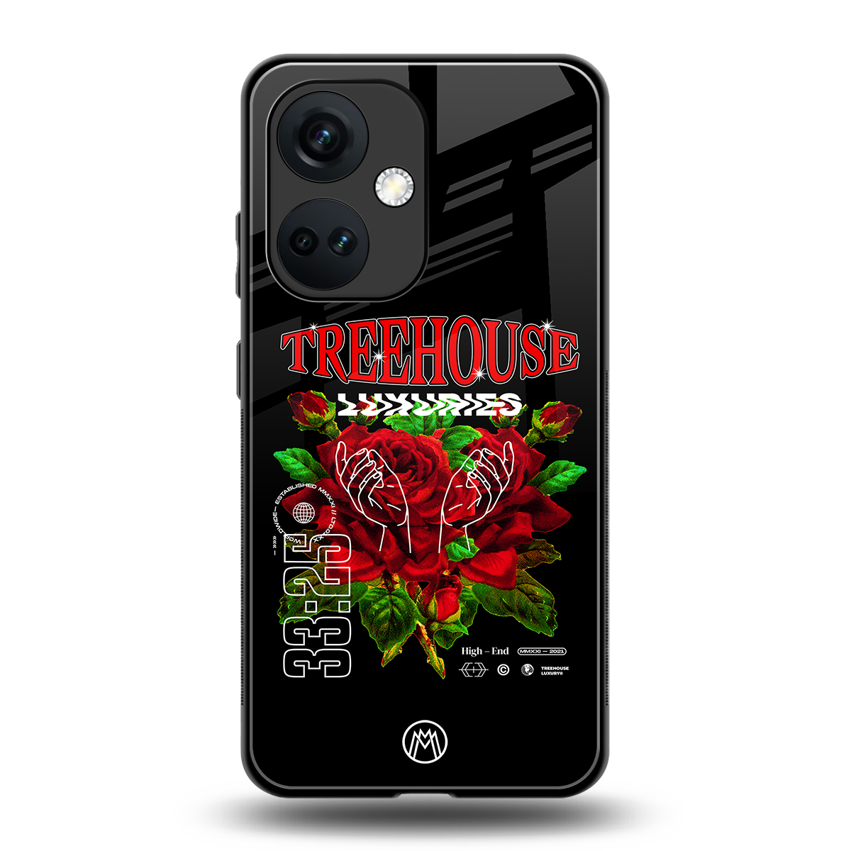 treehouse back phone cover | glass case for oneplus nord ce 3