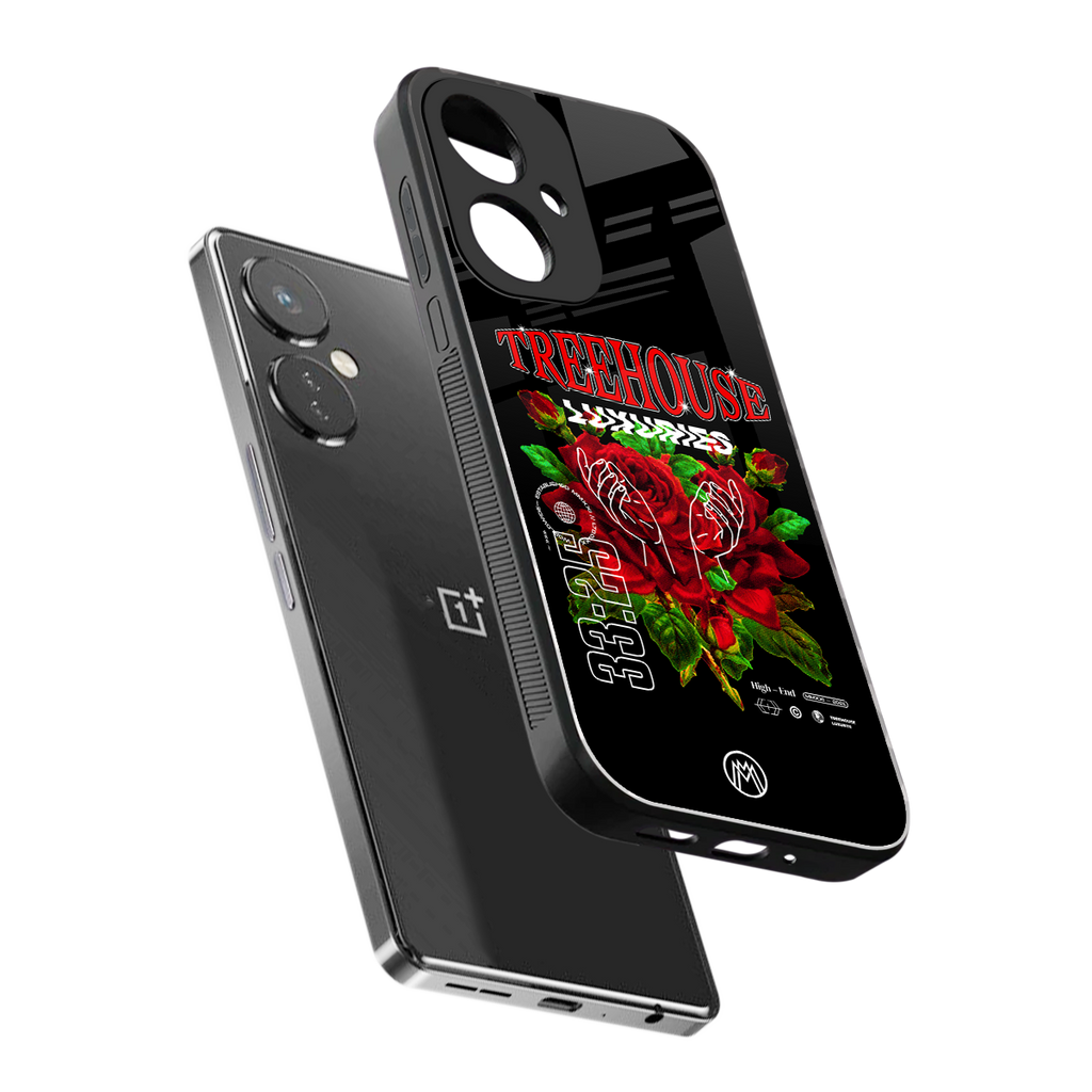 treehouse back phone cover | glass case for oneplus nord ce 3