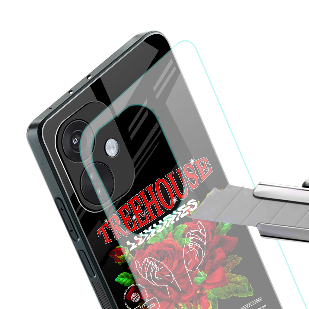 treehouse back phone cover | glass case for oneplus nord ce 3