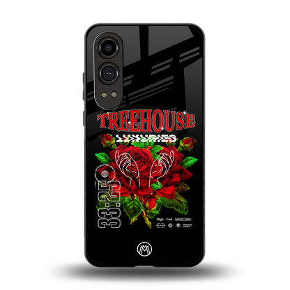 treehouse back phone cover | glass case for oneplus nord ce 4 lite