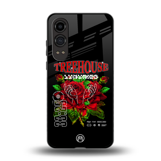 treehouse back phone cover | glass case for oneplus nord ce 4 lite