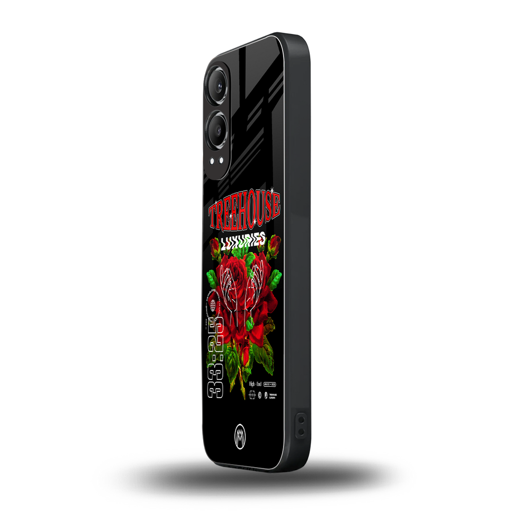 treehouse back phone cover | glass case for oneplus nord ce 4 lite