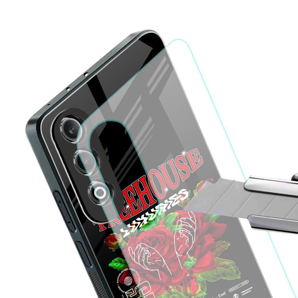 treehouse back phone cover | glass case for oneplus nord ce 4