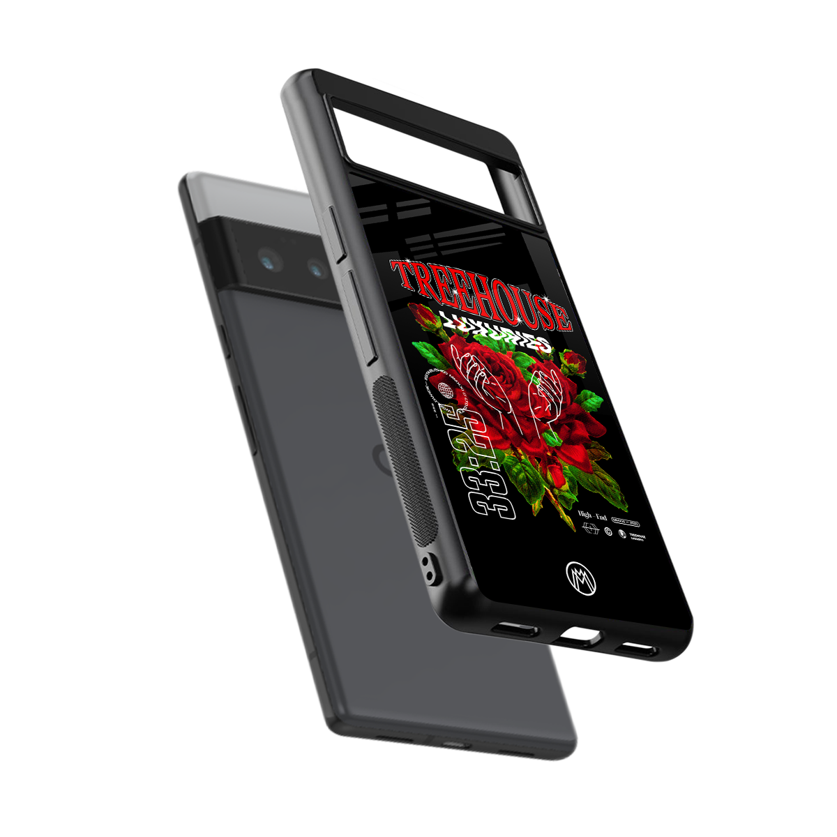 treehouse back phone cover | glass case for google pixel 6 pro