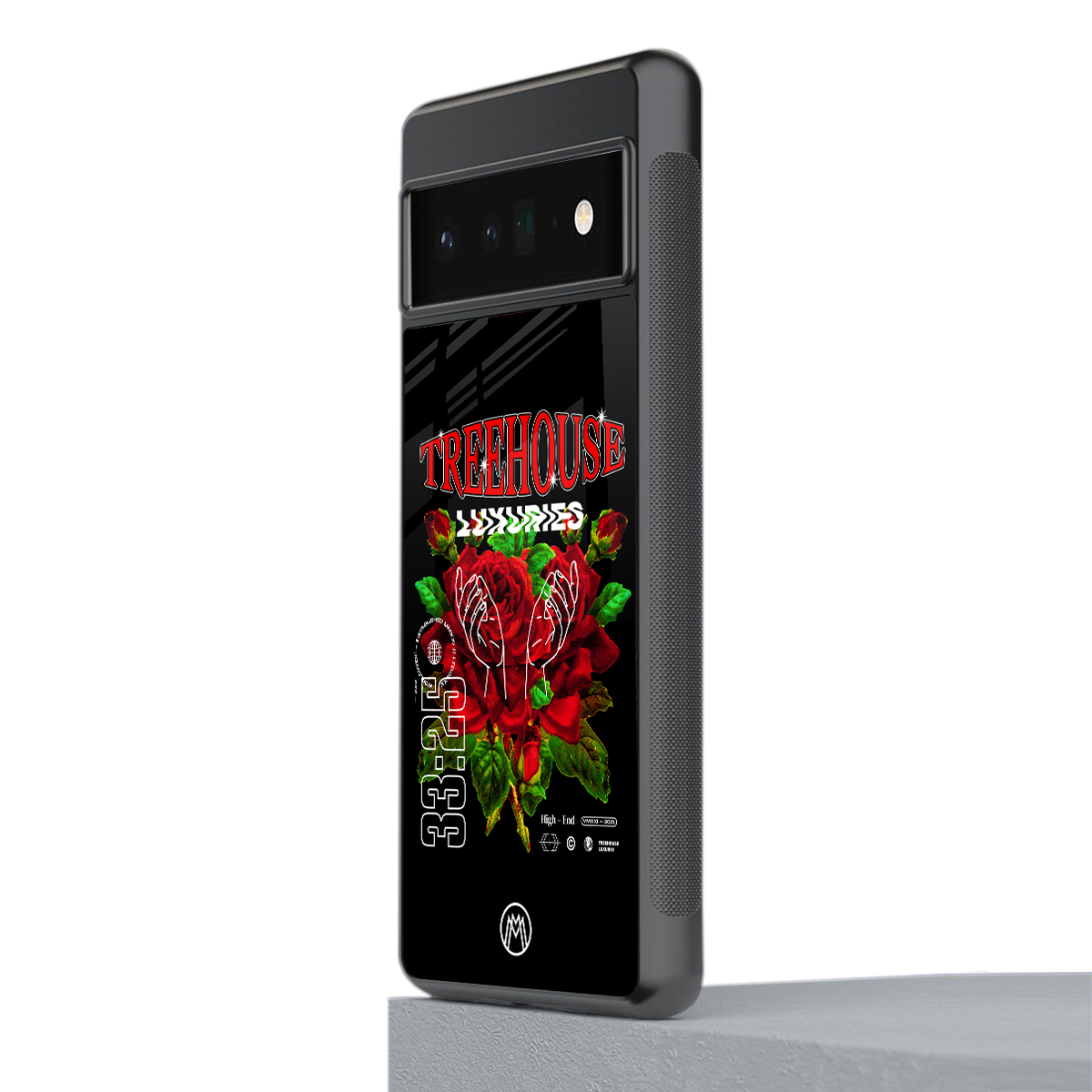 treehouse back phone cover | glass case for google pixel 6 pro