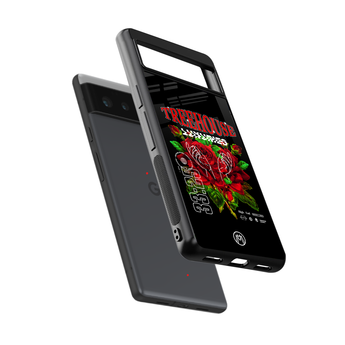 treehouse back phone cover | glass case for google pixel 6