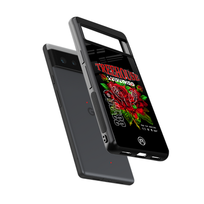 treehouse back phone cover | glass case for Google Pixel 6A