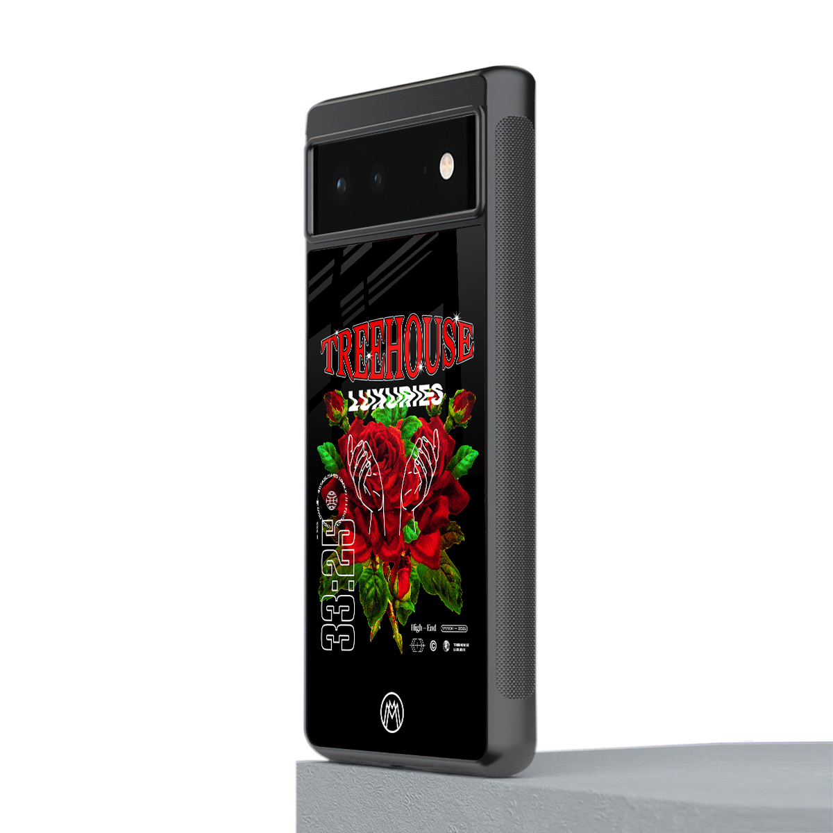 treehouse back phone cover | glass case for google pixel 6