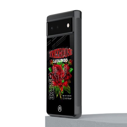 treehouse back phone cover | glass case for Google Pixel 6A