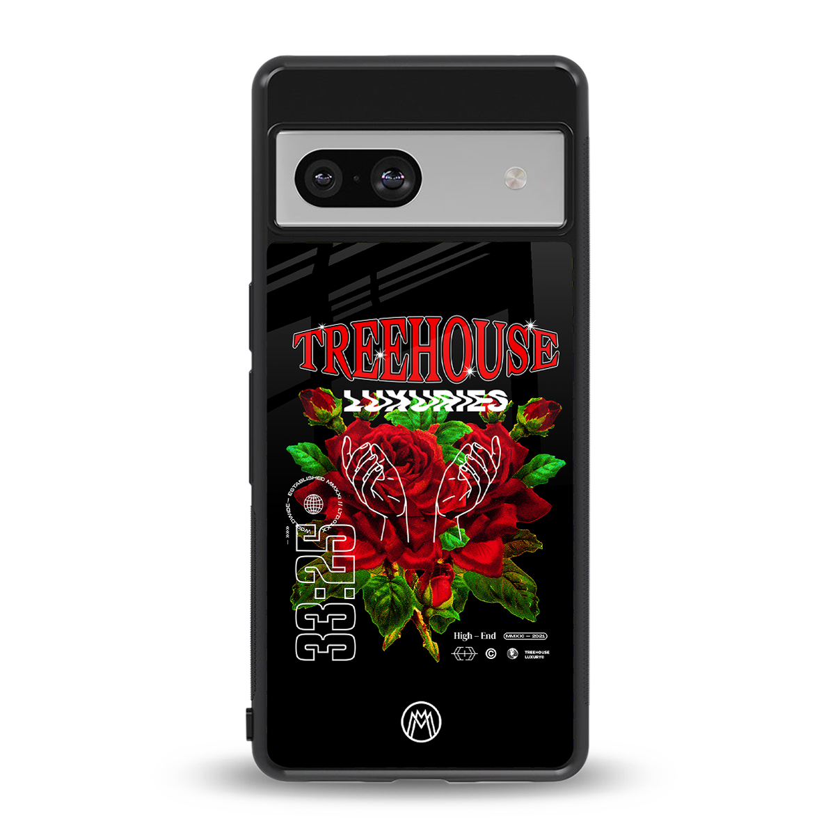 treehouse back phone cover | glass case for Google Pixel 7