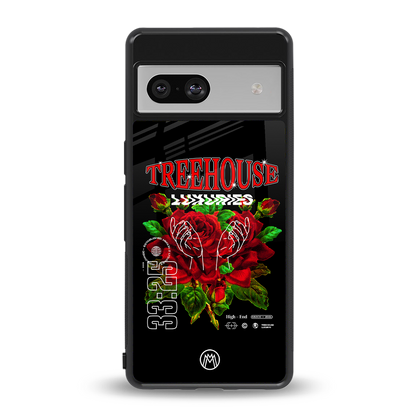 treehouse back phone cover | glass case for Google Pixel 7