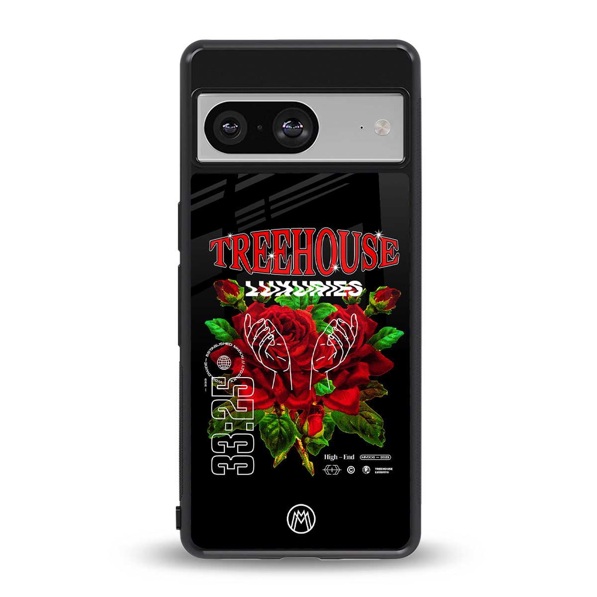 treehouse back phone cover | glass case for Google Pixel 8