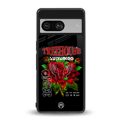 treehouse back phone cover | glass case for Google Pixel 8