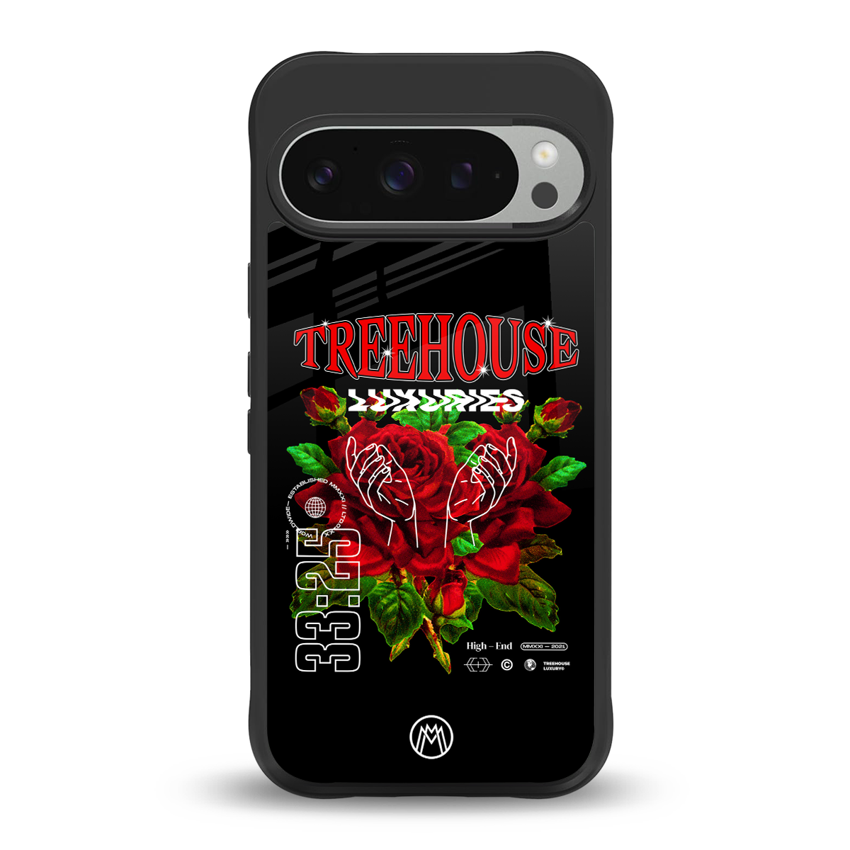 treehouse back phone cover | glass case for google pixel 9 pro xl