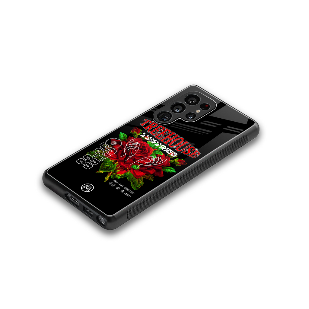 treehouse back phone cover | glass case for samsung galaxy s25 ultra